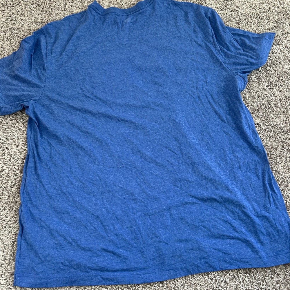 Chicago Cubs MLB Baseball T Shirt Blue Mens 2XL Short Sleeve Graphic Tee - Picture 5 of 8